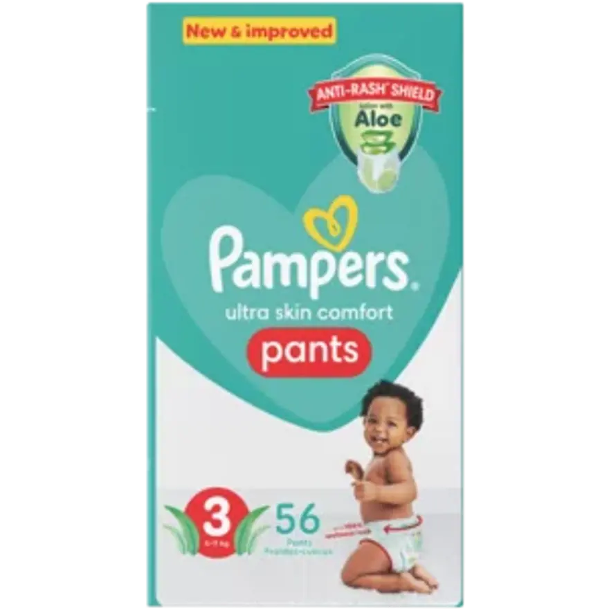 Pampers Size 3 Pants 56Pack