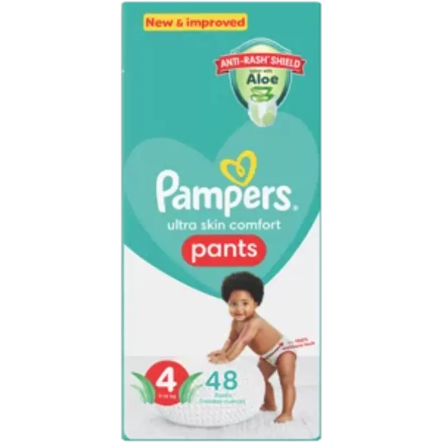 Pampers Size 4 Pants 48Pack