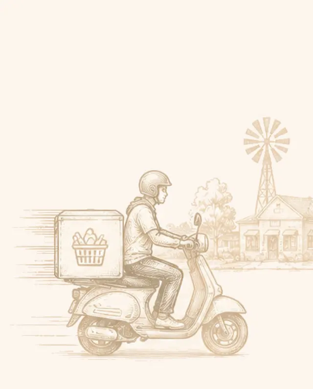 Fast local grocery delivery